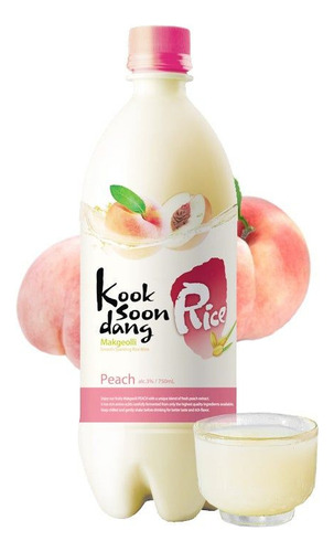Bebida De Arroz Makgeolli Durazno 750ml