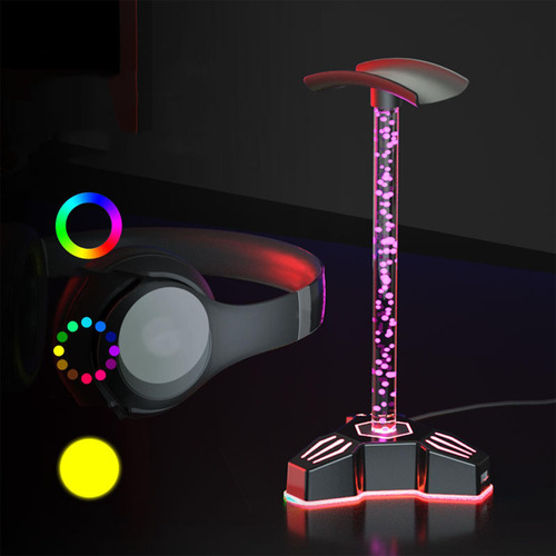 Soporte Para Auriculares Rgb Para Juegos, Colgador De