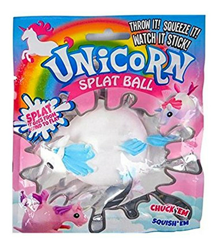 Unicorn Splat Balls (paquete De 12) Rellenos Y Juguetes De 
