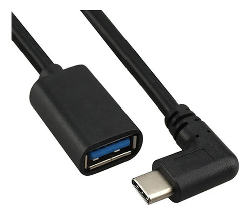 Cable Otg Adaptador Usb-c M Usb-a 3.0 H Angular 25cms