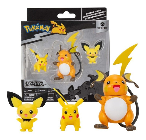 Pokemon Select Raichu Pikachu Pichu
