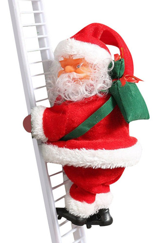 Adornos Electrónicos Navideños Papá Noel Sube La Escalera