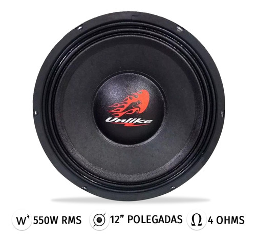 Unlike 12 550 Rms 4 Ohms Woofer