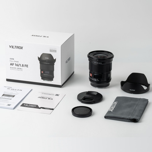 Lente Ultra Grande Angular Viltrox 16mm F1.8 Para Sony E