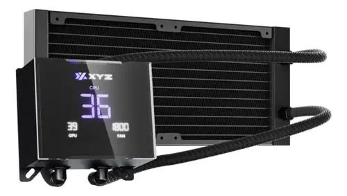 Refrigeración Líquida Xyz Hydrotemp 240, Lcd 3.5 , Intel/amd