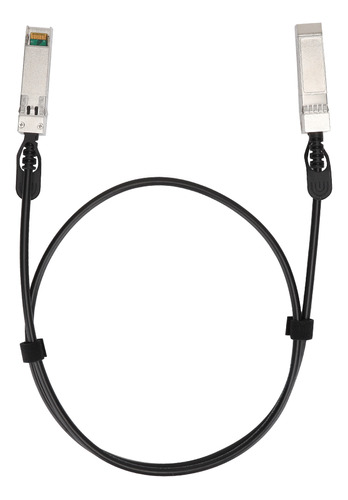 Cable De Pvc Sfp A Sfp Dac De 25 Gbps Negro Para Enrutadores