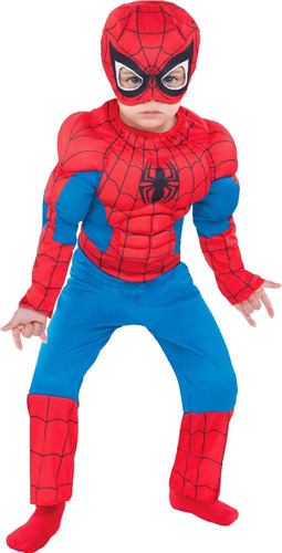 Disfraz Clasico De Spiderman Para Halloween Para Ninos De