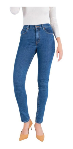 Imagen 1 de 8 de Pantalón Oggi Jeans Para Mujer Cintura Alta Slim Passion