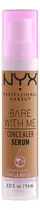Comprar NYX Professional Makeup, Bare With Me Serum Corrector, 9ml. Tono: Deep Golden. Suero corrector que cubre ojeras, manchas e imperfecciones. Cobertura media, hidratación hasta por 24H, fórmula vegana