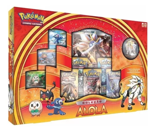 Coleção Alola Solgaleo Gx - Com Miniatura - Pokemon - #