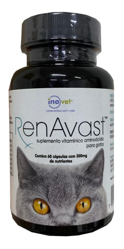 Renavast Cats 300mg (60 Comprimidos) - Inovet