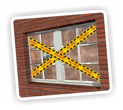¡ Cinta Decorativa Crime Scene Fiestas D Terror Halloween !