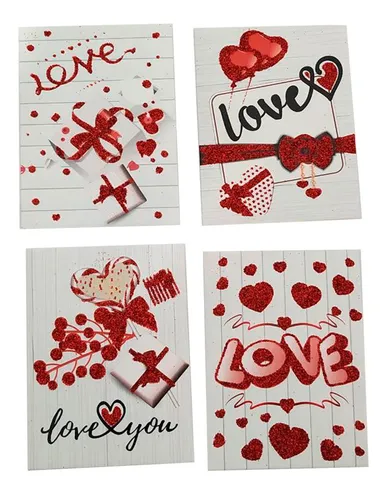128 Tarjetas Dia Del Amor Amistad San Valentin Flores