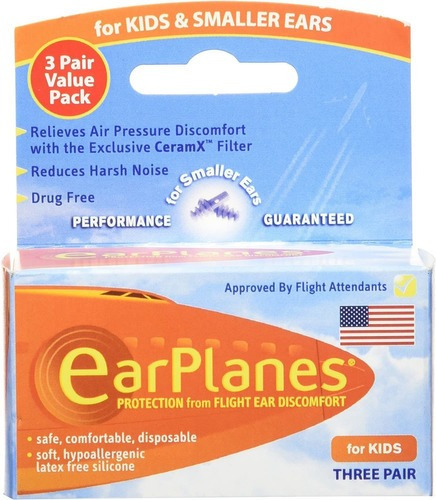 Earplanes Para Niños  Ales De Cirrus Healthcare Tapone...