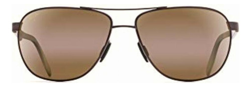Castillos Maui Jim, Chocolate Mate/bronce Hcl, With Patented