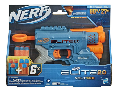 Nerf Pistola Lanzador Elite 2.0 Volt Sd 1 Hasbro E9953