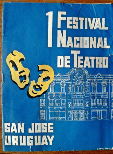 1er Festival Nacional Teatro San Jose Teatro Maccio 1973