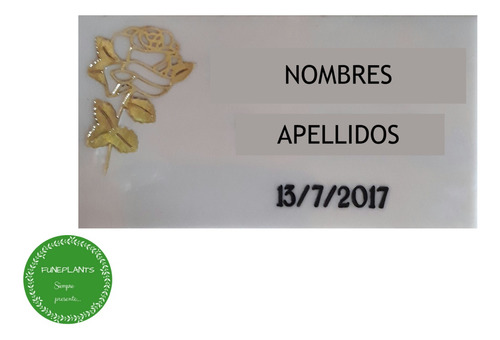 Urna De Cemento Pintada 1 Cuerpo Con Acrílico 2 Y Foto 6x8