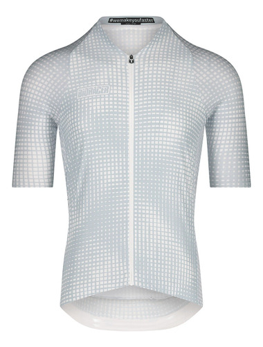 Jersey Ciclismo Bioracer Icon Hombre Op Art Sky Grey