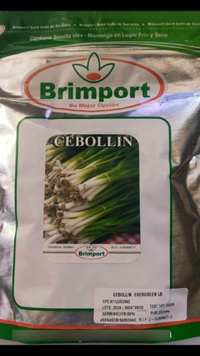 Imagen 2 de 2 de Semillas De Cebollin En Rama Certificada