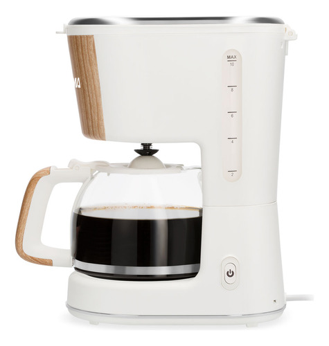 Imagen 6 de 6 de Cafetera De Filtro Atma Símil Madera 1.25l Caatw21wp