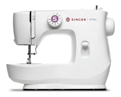 Máquina de costura recta Singer Doméstica M1605 portátil - branco