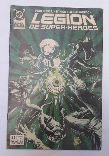 Historieta Comic * Legion De Super Heroes * Nº 24 Zinco