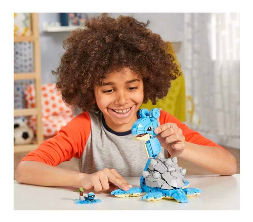 Mega Construx Mattel Pokemon Lapras, 502 Piezas.