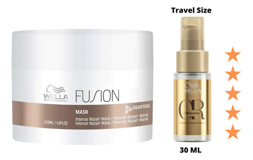 Mascarilla Fusion 150 Ml Wella - mL a $1037