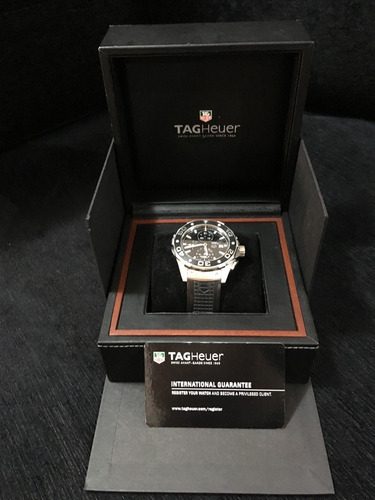 Tag Heuer Aquarecer 500 44mm Automático Cronógrafo Safira