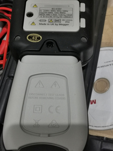 Medidor De Aislamiento Megger Bm50/4 (Usado)