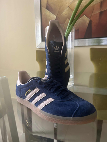 adidas Gazelle Navy & Taupe - 9.5m/10.5w