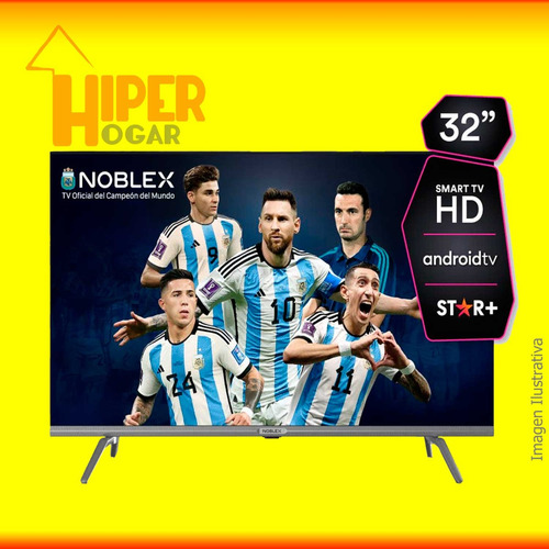 Smart Tv Noblex Dr32x7000 Led Hd 32'' Con Android Tv