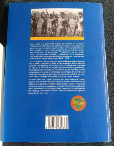 Libro De Figuritas De La Historia De Boca (Usado)