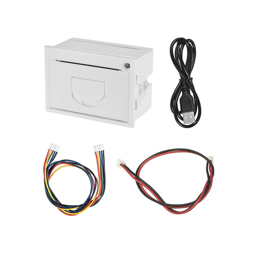 Imagem 2 de 6 de Mini Impressora Tërmica De Recibos Rs232 Goojprt Qr204 58mm