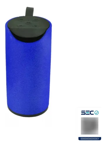 Parlante Bluetooth Recargable Usb/tf/fm Azul