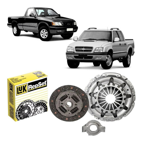 Kit Embreagem Original Chevrolet S10 2.4 8v  2001 2002 2003