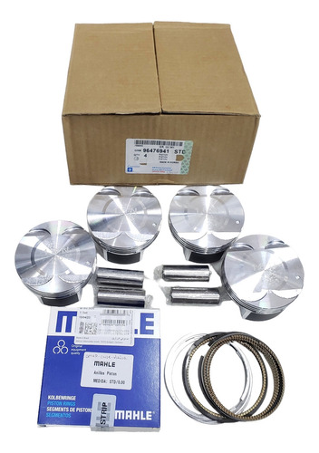 Kit Pistones Y Anillos Cruze 1.8 Std / Standard Con Mueca