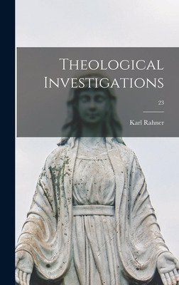 Libro Theological Investigations; 23 - Rahner, Karl 1904-...