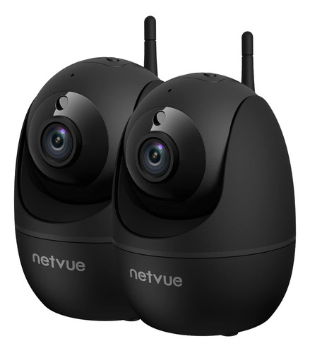 Netvue Cámara Interior, 1080p Fhd 2,4 Ghz Wifi Para Mascotas