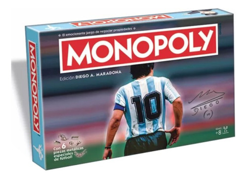 Monopoly Edición Diego A Maradona Toyco 24001