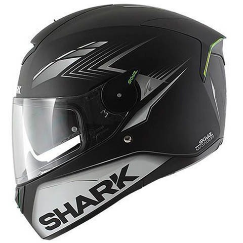 Capacete Shark Skwal Matador Com Viseira Solar E Led