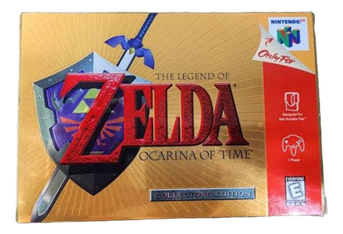 Juego Zelda Ocarina Of Time Juego Y Caja Repro