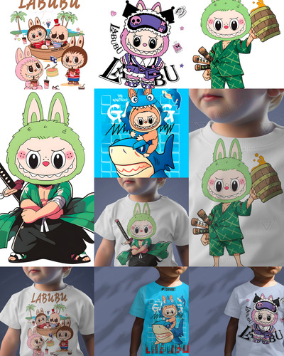 Pack Png Labubu , Dtf , Sublimacion Impresion