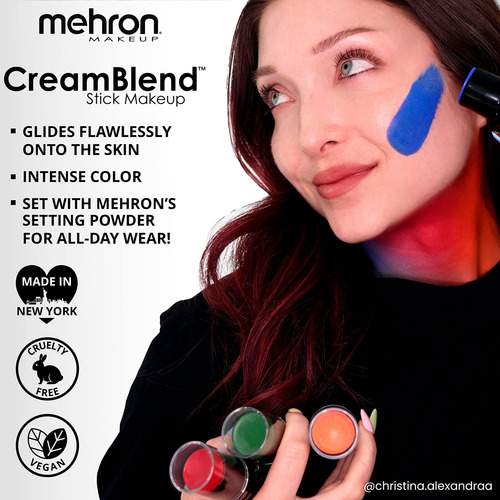 Crema De Maquillaje En Barra Mehron, Pintura Facial Y Corpor