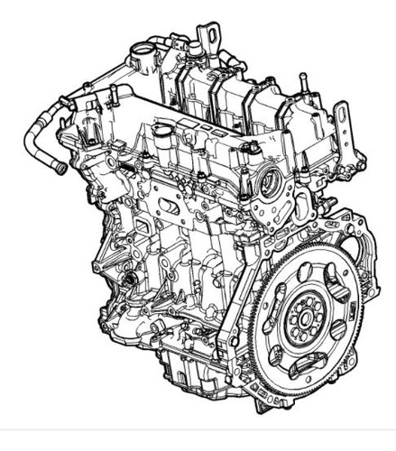 Motor Semiarmado C/tapa Cilindros C/flex Cruze 1.4t 17 Adel