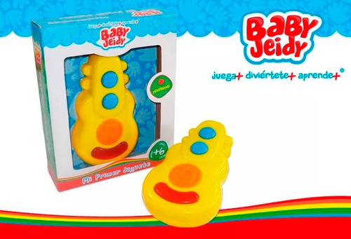 Guitarra Para Bebes Luces Y Sonidos Electronicos Baby Jeidy