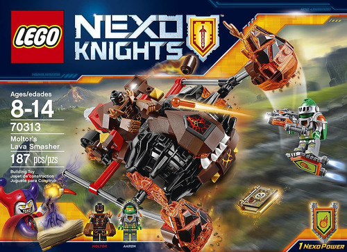 Lego Nexoknights Moltor's Lava Smasher 70313. 