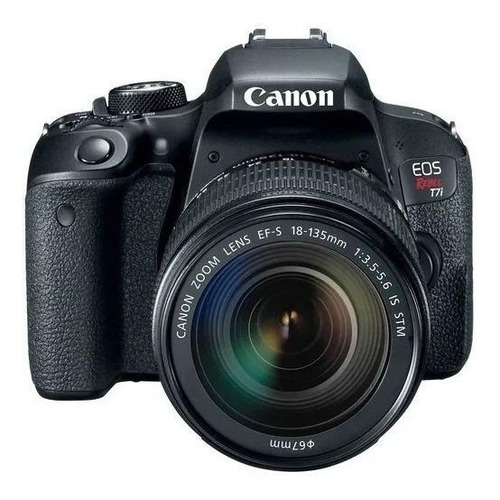 Imagem 2 de 7 de Canon EOS Rebel T7i DSLR cor preto