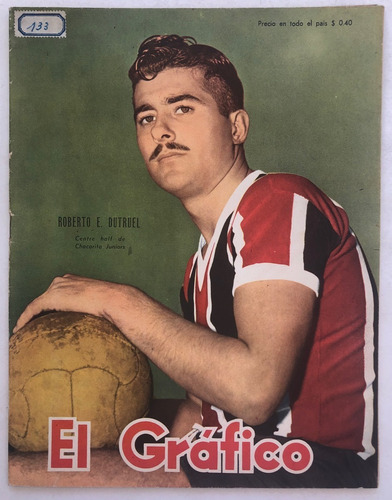 El Grafico Nº 1508 Roberto Dutrel Chacarita Junio 1948